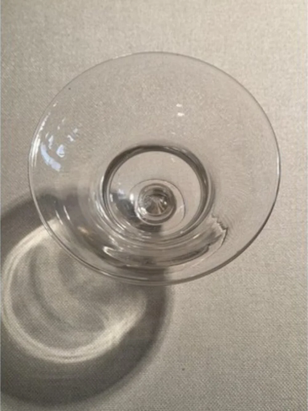 Simon Pearce Hartland Style Handblown Pedestal Compote Bowl 7